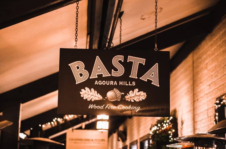 Basta   "Italian Restaurant"